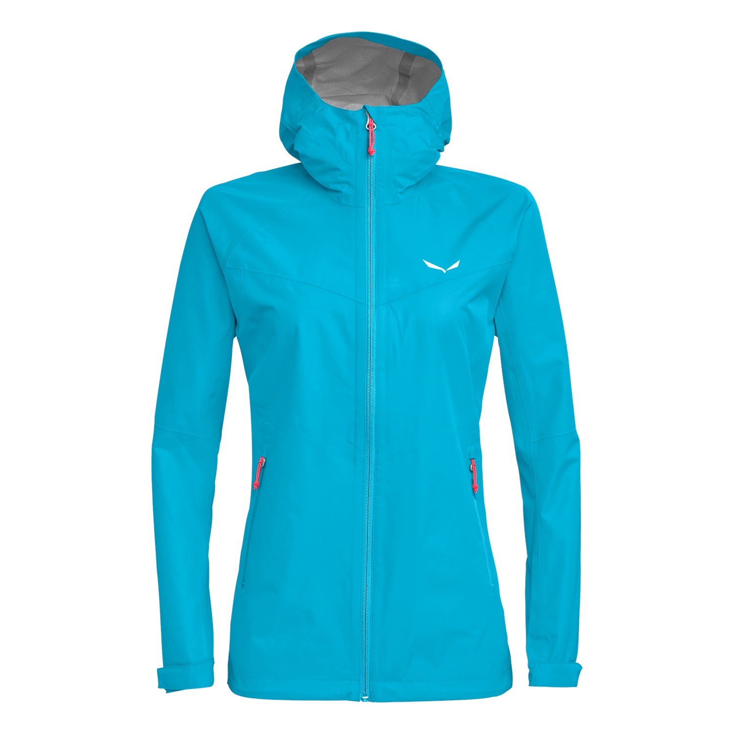 Chaqueta Hardshell Mujer Chile - Salewa Puez Aqua Powertex - Azules - HSOG-41238